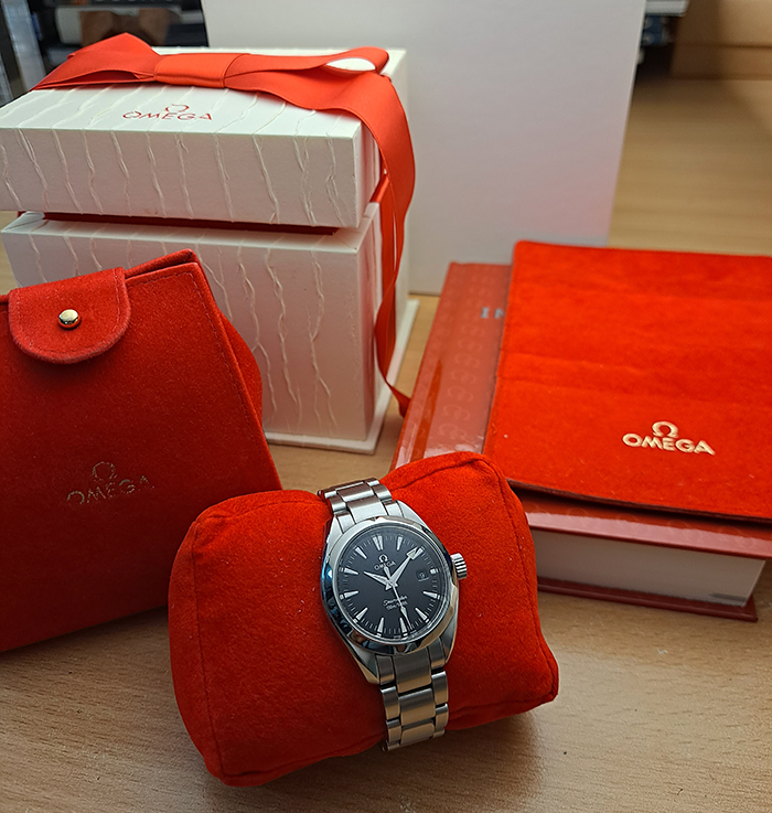 Ladies' Omega Seamaster Aqua Terra Quartz Ref. 2577.50
